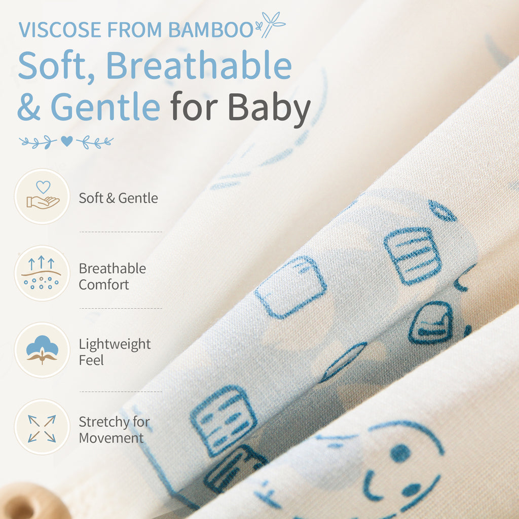 Bamboo Baby Pajamas Ocean