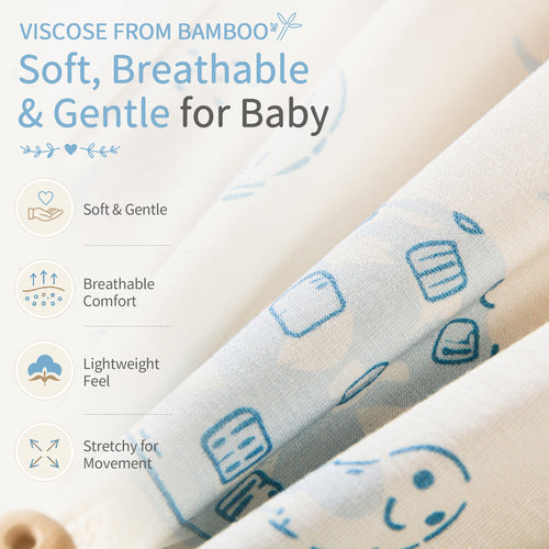 Bamboo Baby Pajamas Ocean