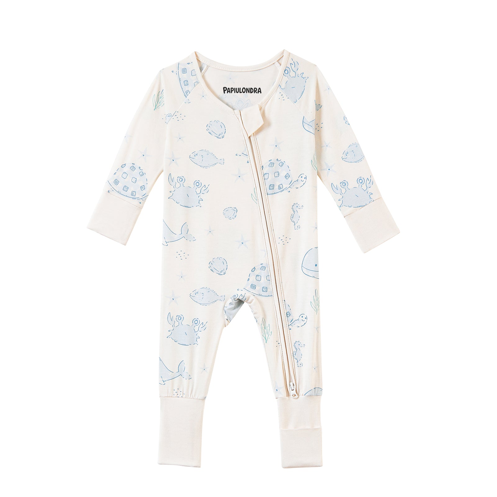 Bamboo Baby Pajamas Ocean